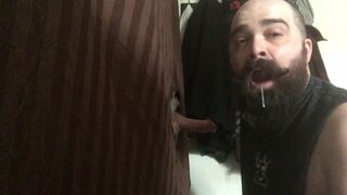 Fed by straight blue collar ginger bear at my GH