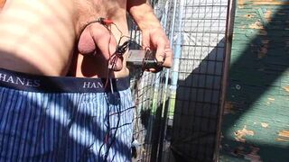 Boring Outdoor Cum Wank