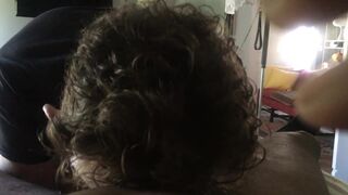 CU of Toothless Grandpa Worshipping Black Dick Correct