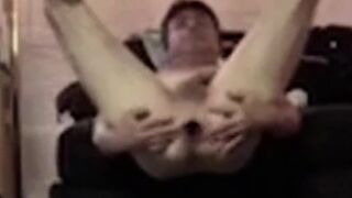 LiveNLove IN A SEX SWING GAPES HIS ASSHOLE - 11 image