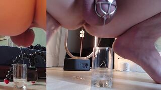 Chastity - 14th day - caged prostate milking - 15 image