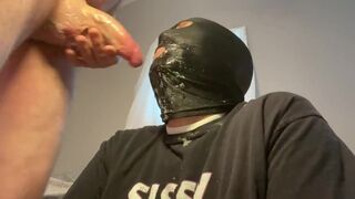 Surprise weekend load for a fag cocksucker from his alpha