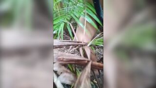 ADK somewhere in nature I cum