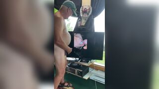 CUMM on Tongue Daddy