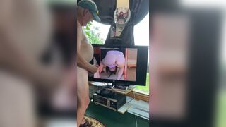 CUMM on Tongue Daddy