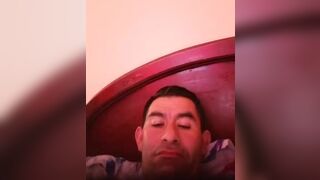 Cute colombian security guard