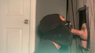 Big Dick twitter guy with tight nuts tries hard not to cum