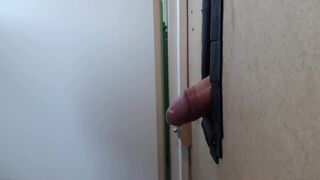 Suck big cock at the hole