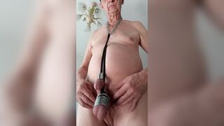 my dick and its balls with many rings