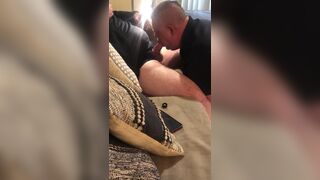 Hod daddy on the couch again