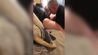 Hod daddy on the couch again