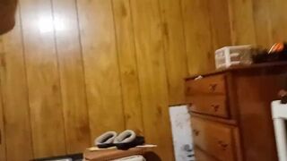 My uncut, pierced, subincised cock play and cum.