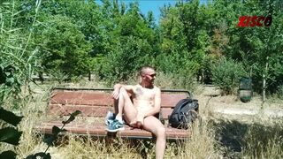 Fully naked in a public park surprise at the end of the video - 15 image