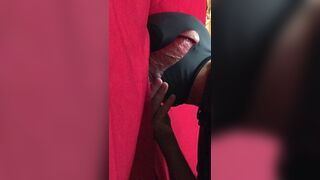 Glory Hole Headmaster - blowing the married man