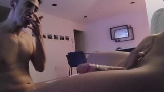 dom guy fucks my face with his big thick cock - 10 image