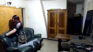 Latex and Boots (at home alone)