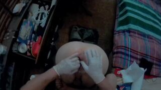 Weekly fisting training with my master in Berlin 9