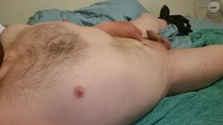 Small dick chubby wanking and teasing - 3 image