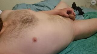 Small dick chubby wanking and teasing - 5 image