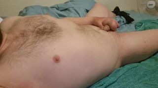 Small dick chubby wanking and teasing - 7 image