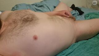 Small dick chubby wanking and teasing - 8 image