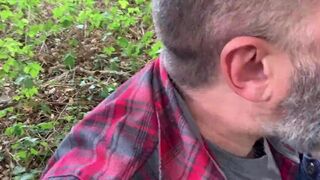 bear4milk taking a big load outside - 11 image