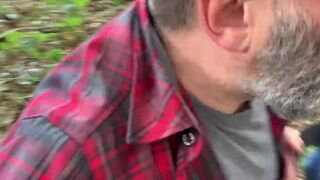 bear4milk taking a big load outside - 14 image