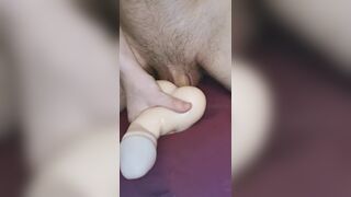 Big dick fucks dick sextoy