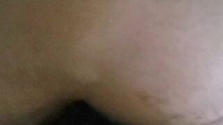 Sloppy gloryhole, fucking and cleaning