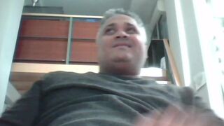 Fat latin daddy cums for the girls