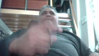 Fat latin daddy cums for the girls