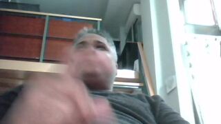 Fat latin daddy cums for the girls