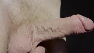 Russian thick dick exposed and masturbated from soft to hard - 10 image