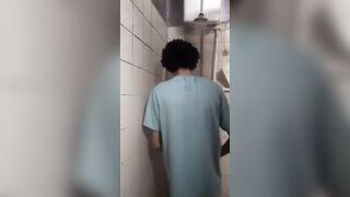 Twink boy taking a hot shower - 6 image