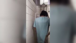 Twink boy taking a hot shower - 7 image