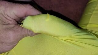 Small Cock Fun In Undies Squirts a Load of Cum