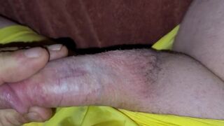 Small Cock Fun In Undies Squirts a Load of Cum