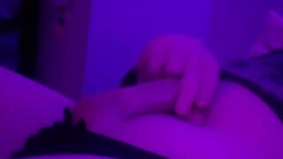 Femboy edging and cums