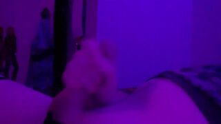 Femboy edging and cums