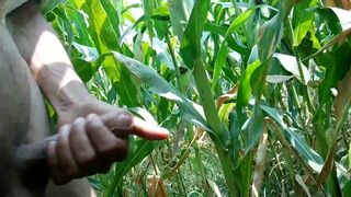 Indian Horny Man Playing with Big Cock - 5 image