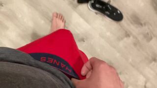 Playing with my Cock and Feet after a Run - 4 image