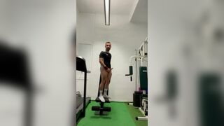 Having a good time in the gym