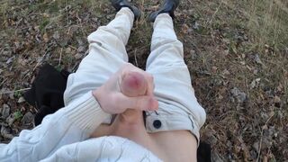 Outdoor Jerk off | Hyper Smooth Slowmotion 240fps | Johann Wood