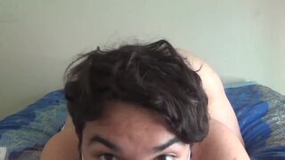 Warm, Chubby BF Plays with himself (Ends in Quivering Orgasm)