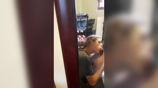 Buddy Sucking me off Mirror Blowjob - 3 image