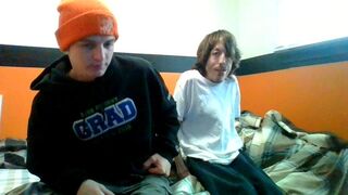 Cole Sucking me off from different Angle.