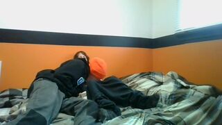 Cole Sucking me off from different Angle.