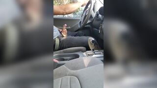 Masturbating on the Streets while Driving
