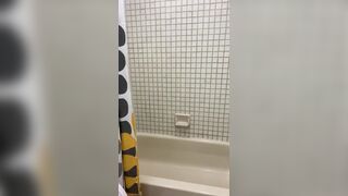 Twink Pisses on himself then Cums Wiping up with his White Briefs - 13 image