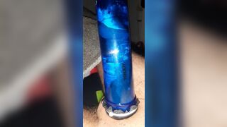 Pumping cock and wanking